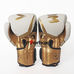 Боксерські рукавиці Venum Challenger 3.0 на липучці з PU шкіри  (BO-0866-WG, біло-золотий)