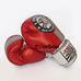 Перчатки боксерские Yokkao Fight Team кожаные на липучке (YK016-R, красно-белый)