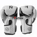Боксерські рукавиці Zelart Challenger 3.0 на липучці з PU шкіри  (BO-0866-WBK, біло-чорний)