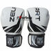 Боксерські рукавиці Zelart Challenger 3.0 на липучці з PU шкіри  (BO-0866-WBK, біло-чорний)