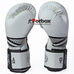 Боксерские перчатки Zelart Challenger 3.0 на липучке из PU кожи (BO-0866-WBK, бело-черный)