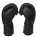Боксерські рукавиці Zelart  Challenger 3.0 на липучці з PU шкіри  (BO-0866-BK, чорний)