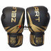 Боксерские перчатки Zelart  Challenger 3.0 на липучке из PU кожи (BO-0866-BKG, черно-золотой)