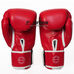 Боксерські рукавиці Zelart  на основі PU шкіри (BO-3987, червоні)