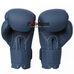 Боксерские перчатки Punisher PU Zelart на липучке (BO-7553-BL, синий)