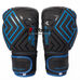 Боксерські рукавиці Maraton G62 з PVC на липучці (TRNG62-BL, чорно-синій)