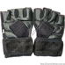 Тренажерные перчатки Serious Fitness для зала из кожи (BC-4098, черные)