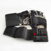 Рукавички для тренажерного залу Velo з натуральної шкіри (VL-3235, чорний)