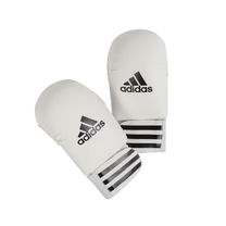 Перчатки для каратэ Adidas по версии JKA (661.11-W, белые)