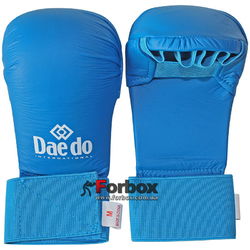 Рукавиці для карате Daedo (BO-5076, синій)