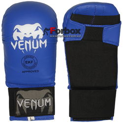 Перчатки для каратэ Venum (MA-5855, синие)