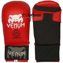 Перчатки для каратэ Venum (MA-5855, красные)