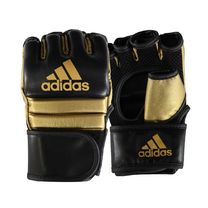 Рукавички для ММА Adidas PU шкіра (ADISCSG042, чорно-золоті)