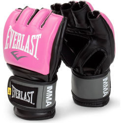 Перчатки тренировочные Everlast Pro Style Grappling Gloves (7778, розовые)