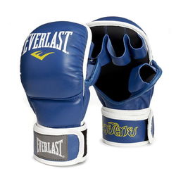Тренувальні рукавиці ММА Everlast Striking Pro (MTSPE, синьо-білі)