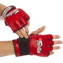 Перчатки для ММА Fairtex (FGV12, Красно-черный)