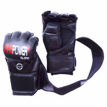 Перчатки ММА FirePower Black (FPMG2-BK, Черный)
