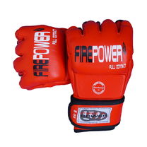 Перчатки ММА FirePower Red (FPMG2-R, Красный)