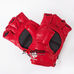 Перчатки для боевого самбо Green Hill кожзам (MMА-0027, красные)