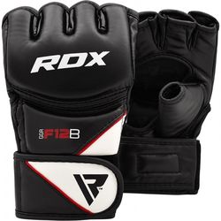 Рукавиці ММА RDX Rex Leather Black