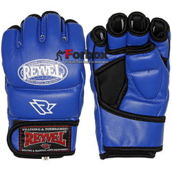 Перчатки для ММА REYVEL М1 винил (RLM1A, синие)