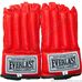 Шингарты Everlast снарядные перчатки с обрезанными пальцами кожа (VL-01044, красные)