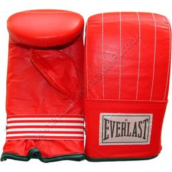 Снарядні рукавиці Everlast натуральна шкіра (BMENL, червоні)