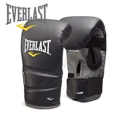 Снарядные перчатки Everlast Protex2 (PMEP2, черные)