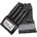 Снарядные перчатки Everlast Зебра (колбаски) кожа (PMEZL, черные)