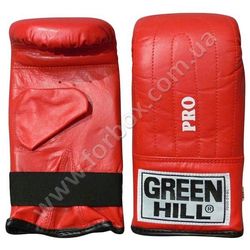 Перчатки для снарядов Green Hill Pro (PMP-2064, красные)