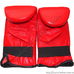 Снарядні рукавиці Zelart шкіряні (MA-0036, червоні)