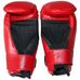 Перчатки для тхэквондо ITF Zelart из PU кожи (MA-4767, красные)