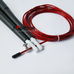 Скакалка професійна Кроссфіт Power System (PS-4033, Black-red)