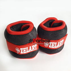 Обтяжувач для рук і ніг Zelart 2 * 0,5 кг (FI-2502-1, червоний)
