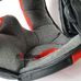 Шолом тренувальний Adidas Super Pro Extra Protect із натуральної шкіри (ADIBHG041, червоно-чорний)