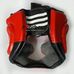 Шолом тренувальний Adidas Super Pro Extra Protect із натуральної шкіри (ADIBHG041, червоно-чорний)