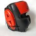 Шлем тренировочный кожаный Sparring HeadGuard Adidas (adibhg052, черно-красный)