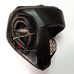 Шлем боксерский тренировочный Adidas Cheek Protection (adiBHGH01, черный с серебром)