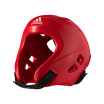 Шлем кикбоксерский ADIDAS с лицензией WAKO (ADIKBHG500-RD, красный)