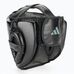 Шолом тренувальний Adidas Speed ​​Headguard з PU шкіри (ADISBHG041, чорно-сірий)