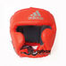 Шолом боксерський Adidas Speed ​​Headguard без підборіддя PU шкіра (ADISBHG042, помаранчевий)