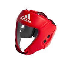 Боксерский шлем Adidas с лицензией AIBA для соревнований (AIBAH1, красный)