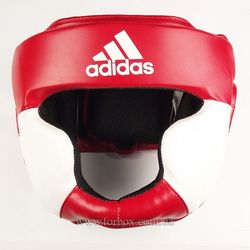 Шлем тренировочный Adidas Response (ADIBHG023-RD, красно-белый)