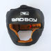 Шлем боксерский BAD BOY с полной защитой из кожи(VL-6621, черный)
