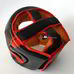 Шлем боксерский Venum с усиленной защитой из натуральной кожи (BO-6629-R, черно-красный)