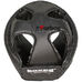 Шлем боксерский Boxer открытый с усиленной защитой макушки (2030-01Ч, черный)