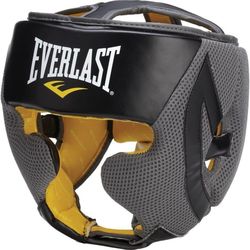 Шолом тренувальний Everlast Evercool Headgear (550001, чорний)