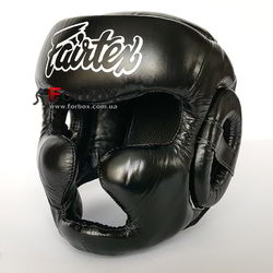 Тренувальний боксерський шолом Fairtex (HG13, Чорний)