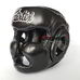 Тренировочный боксерский шлем Fairtex (HG13, Черный)