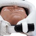 Шолом боксерський для змагань FirePower шкіра (FPHG2, білий)
